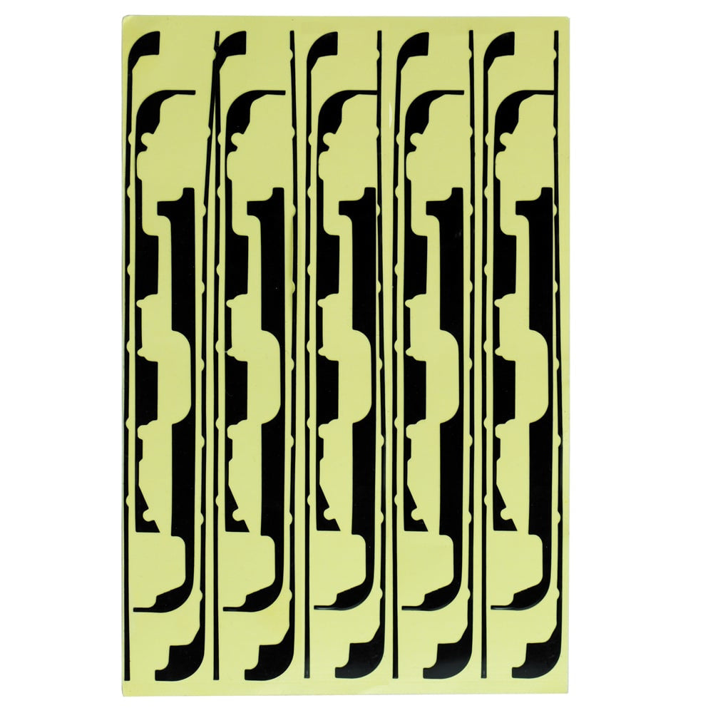 תחליף למדבקה דביקה למסך מיני אייפד שחור גרסה חדשה