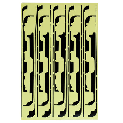 תחליף למדבקה דביקה למסך מיני אייפד שחור גרסה חדשה