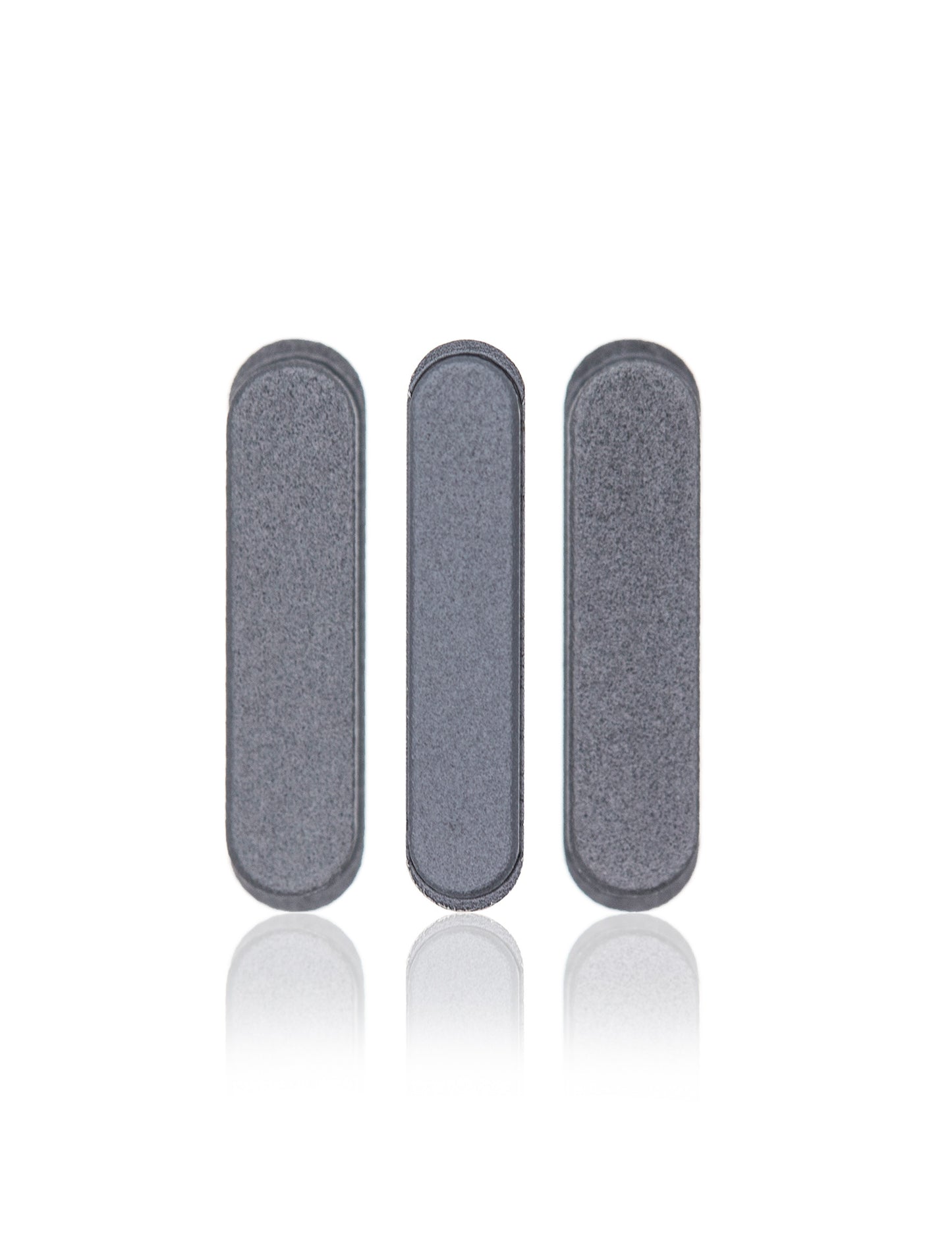 תחליף ל-IPAD PRO 11" 1ST/12.9" סט כפתורים צד שלישי (3 יחידות/סט) - אפור