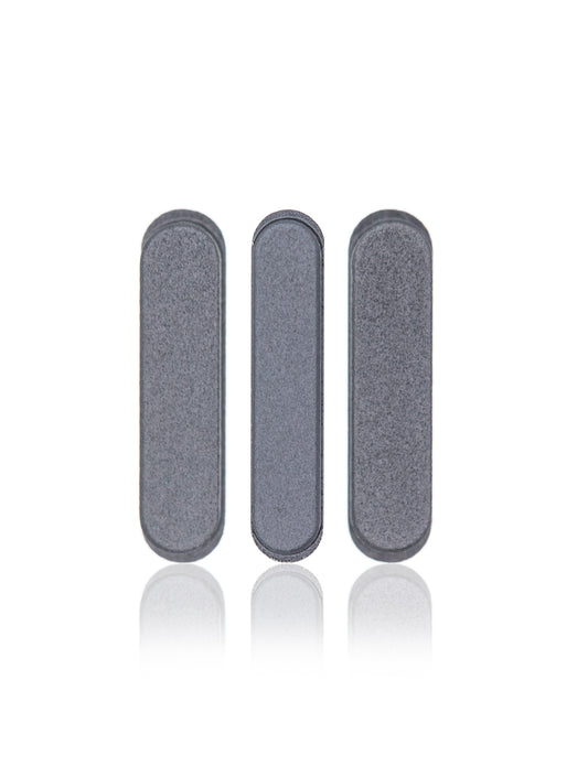 תחליף ל-IPAD PRO 11" 1ST/12.9" סט כפתורים צד שלישי (3 יחידות/סט) - אפור