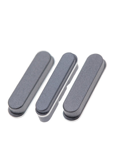 תחליף ל-IPAD PRO 11" 1ST/12.9" סט כפתורים צד שלישי (3 יחידות/סט) - אפור