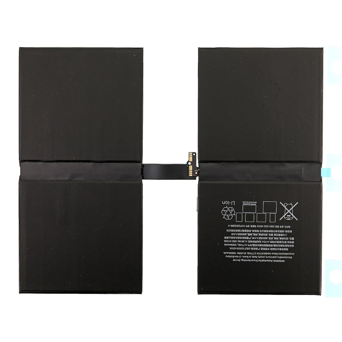 תחליף ל-IPAD PRO 12.9 אינץ' סוללת דור שני A1754 10994MAH