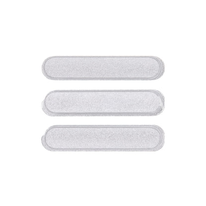 תחליף ל-IPAD PRO 12.9 אינץ' סט כפתורים צד שני (3 יחידות/סט) - כסף