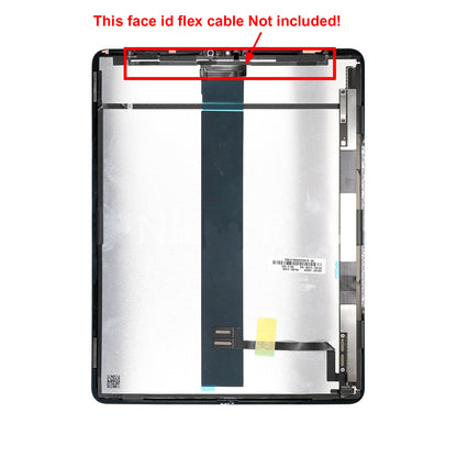 תחליף ל-IPAD PRO 12.9 LCD מהדור הרביעי עם הרכבה דיגיטיזית - שחור