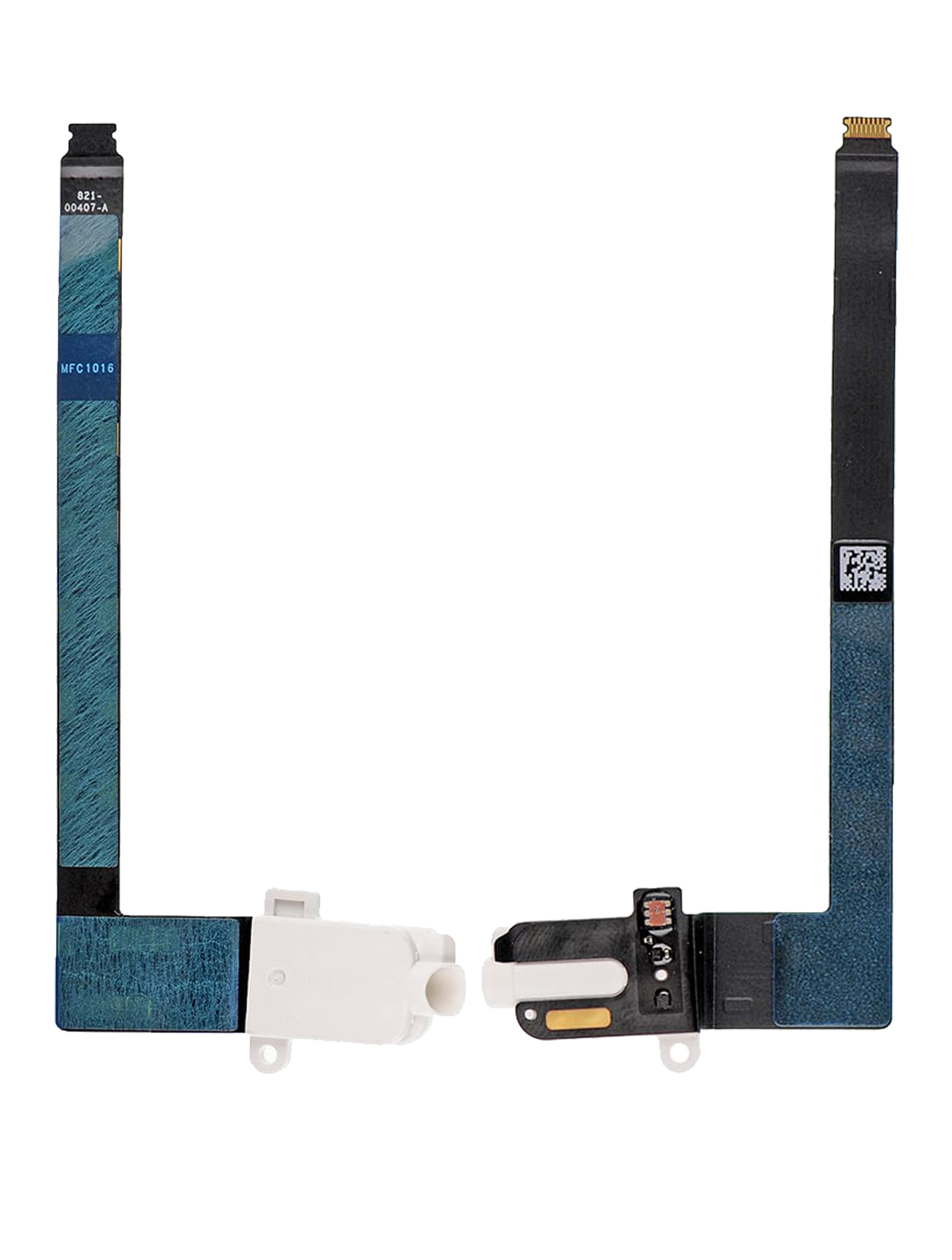 תחליף ל-IPAD PRO 9.7 MAIN BOARD AUDIO FLEX CABLE סרט - לבן (גרסת WIFI)