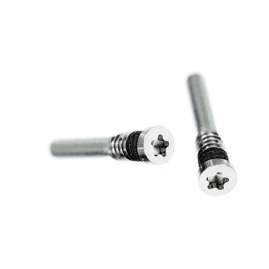 REPLACEMENT FOR IPHONE 11/11 PRO/11 PRO MAX BOTTOM SCREW 2PCS/SET - SILVER - EXPRESS PARTS -WHOLESALE CELLPHONE REPAIR PARTS