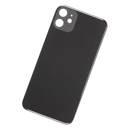 REPLACEMENT FOR IPHONE 11 BACK COVER - BLACK - EXPRESS PARTS -WHOLESALE CELLPHONE REPAIR PARTS