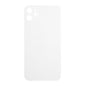 REPLACEMENT FOR IPHONE 11 BACK COVER - WHITE - EXPRESS PARTS -WHOLESALE CELLPHONE REPAIR PARTS