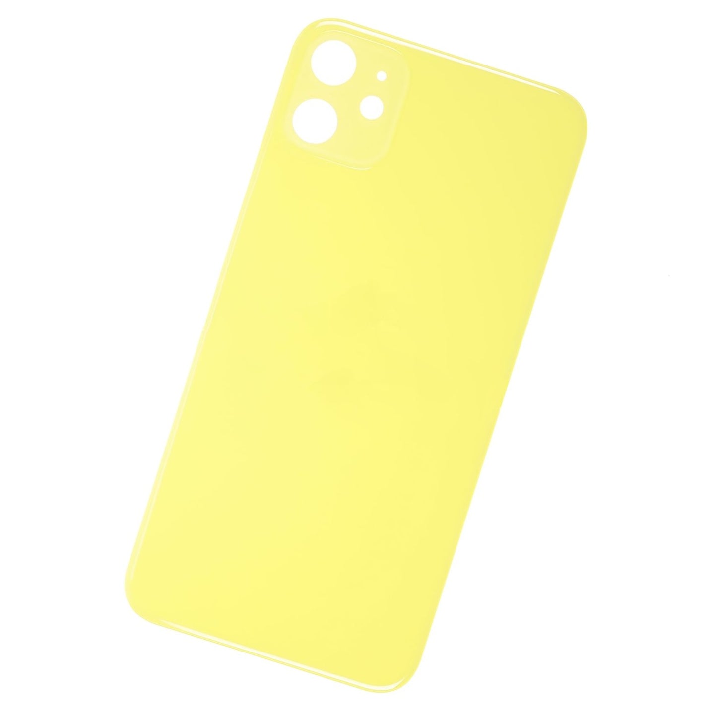 REPLACEMENT FOR IPHONE 11 BACK COVER - YELLOW - EXPRESS PARTS -WHOLESALE CELLPHONE REPAIR PARTS