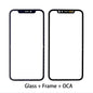 REPLACEMENT FOR IPHONE 11 FRONT GLASS WITH FRAME BEZEL ASSEMBLED OCA FILM - EXPRESS PARTS -WHOLESALE CELLPHONE REPAIR PARTS