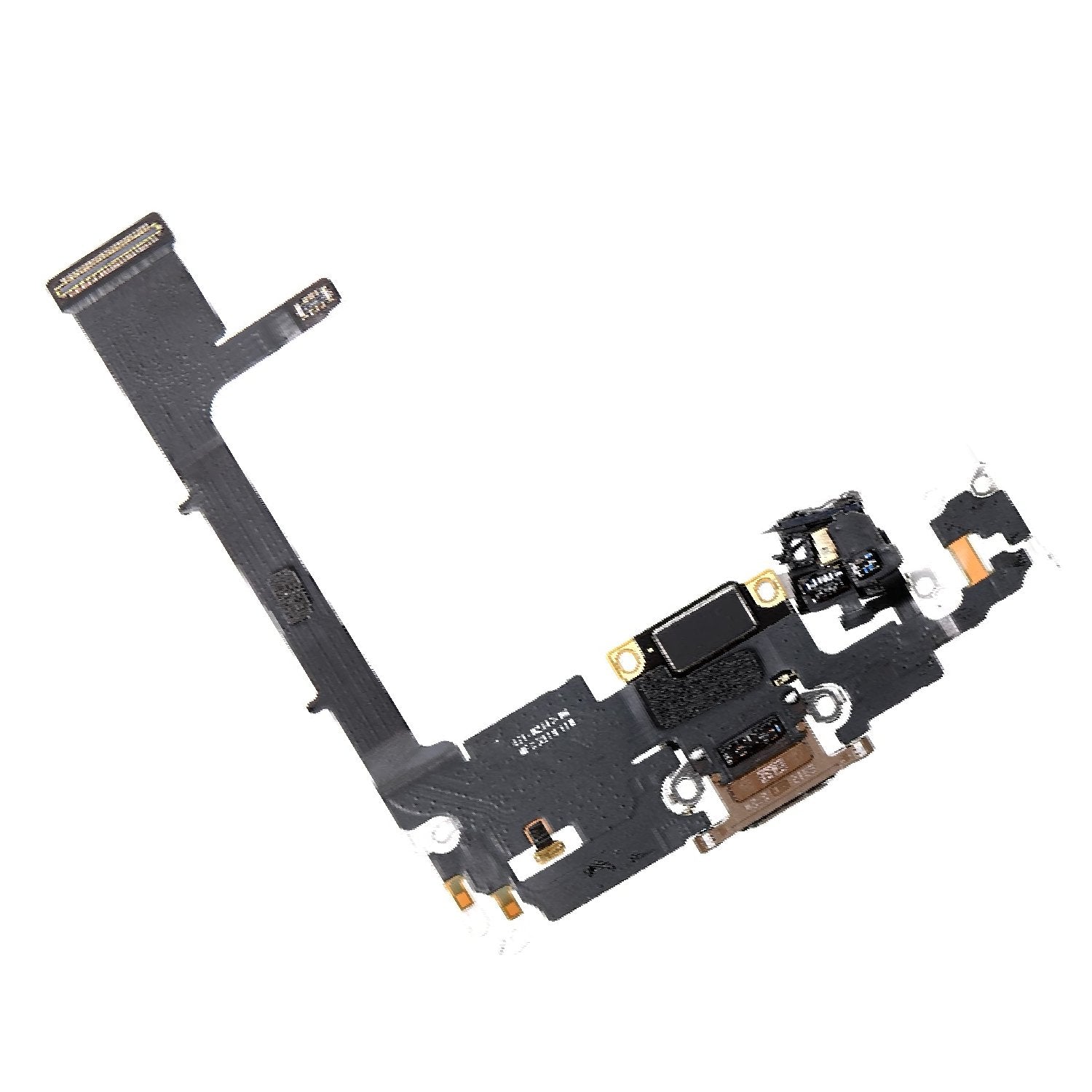 REPLACEMENT FOR IPHONE 11 PRO CHARGING CONNECTOR ASSEMBLY - GOLD - EXPRESS PARTS -WHOLESALE CELLPHONE REPAIR PARTS