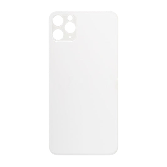 REPLACEMENT FOR IPHONE 11 PRO MAX BACK COVER - SILVER - EXPRESS PARTS -WHOLESALE CELLPHONE REPAIR PARTS