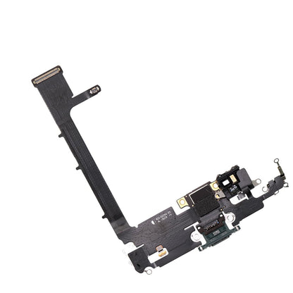 REPLACEMENT FOR IPHONE 11 PRO MAX CHARGING CONNECTOR ASSEMBLY - MIDNIGHT GREEN - EXPRESS PARTS -WHOLESALE CELLPHONE REPAIR PARTS