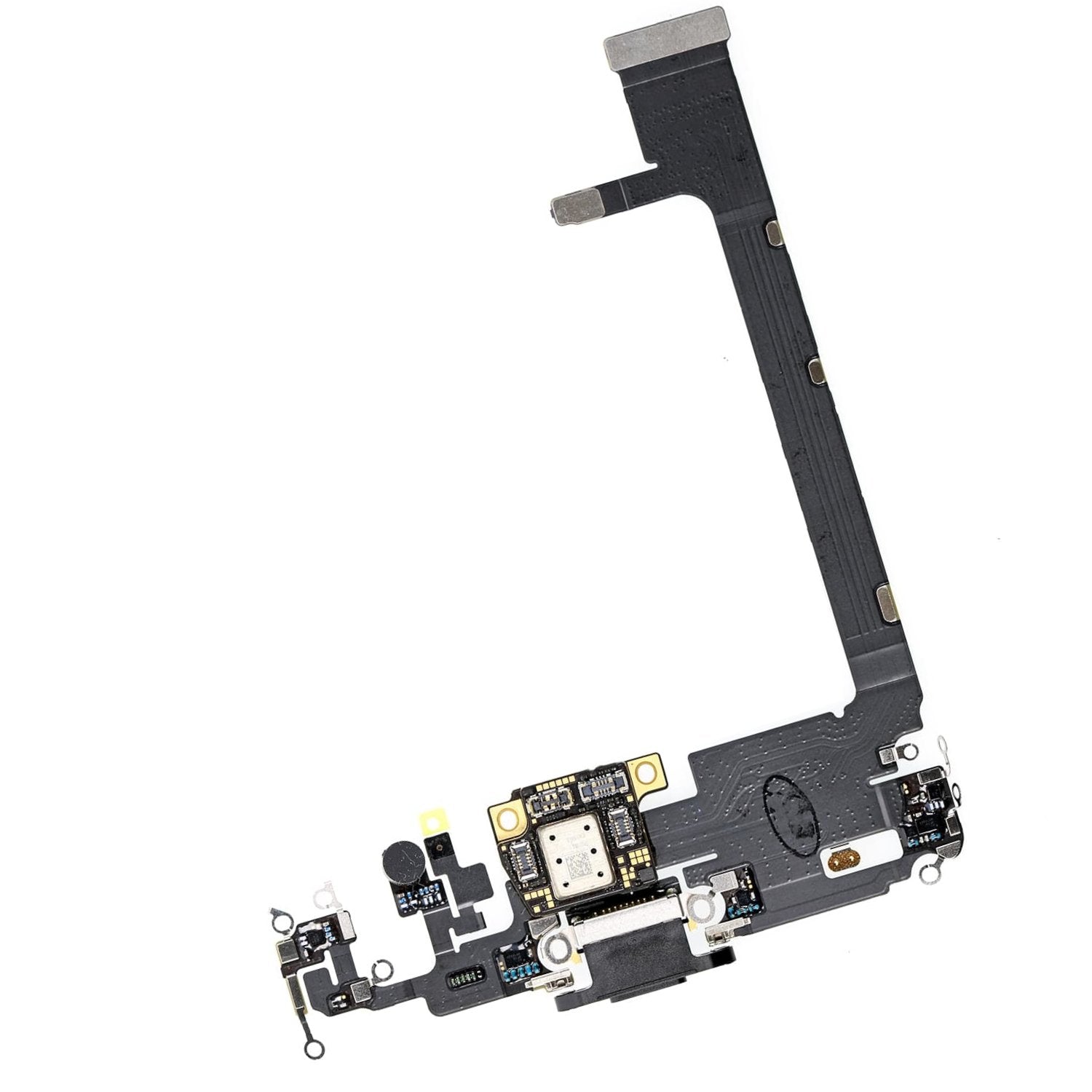 REPLACEMENT FOR IPHONE 11 PRO MAX CHARGING CONNECTOR ASSEMBLY - SPACE GRAY - EXPRESS PARTS -WHOLESALE CELLPHONE REPAIR PARTS