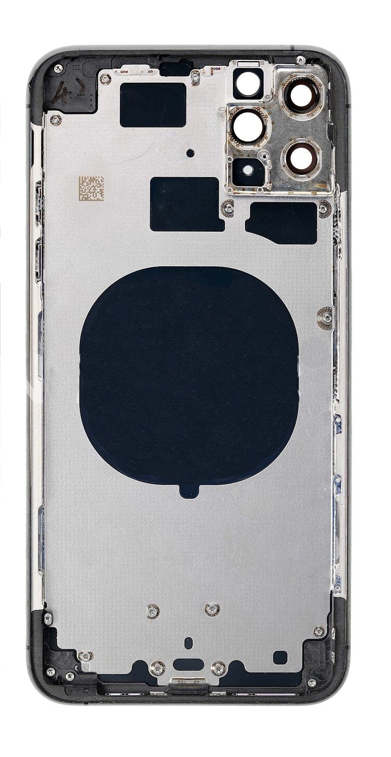 REPLACEMENT FOR IPHONE 11 PRO MAX REAR HOUSING WITH FRAME - SPACE GRAY - EXPRESS PARTS -WHOLESALE CELLPHONE REPAIR PARTS