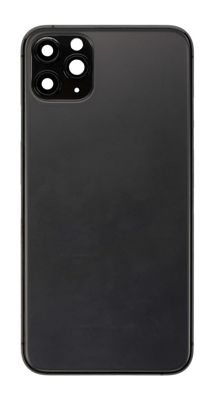 REPLACEMENT FOR IPHONE 11 PRO MAX REAR HOUSING WITH FRAME - SPACE GRAY - EXPRESS PARTS -WHOLESALE CELLPHONE REPAIR PARTS