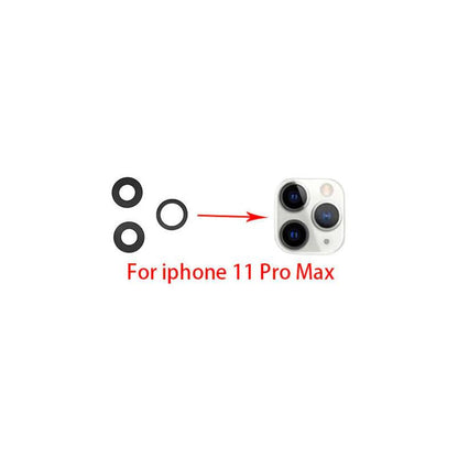 REPLACEMENT FOR IPHONE 11 PRO/PRO MAX REAR CAMERA GLASS LENS - EXPRESS PARTS -WHOLESALE CELLPHONE REPAIR PARTS