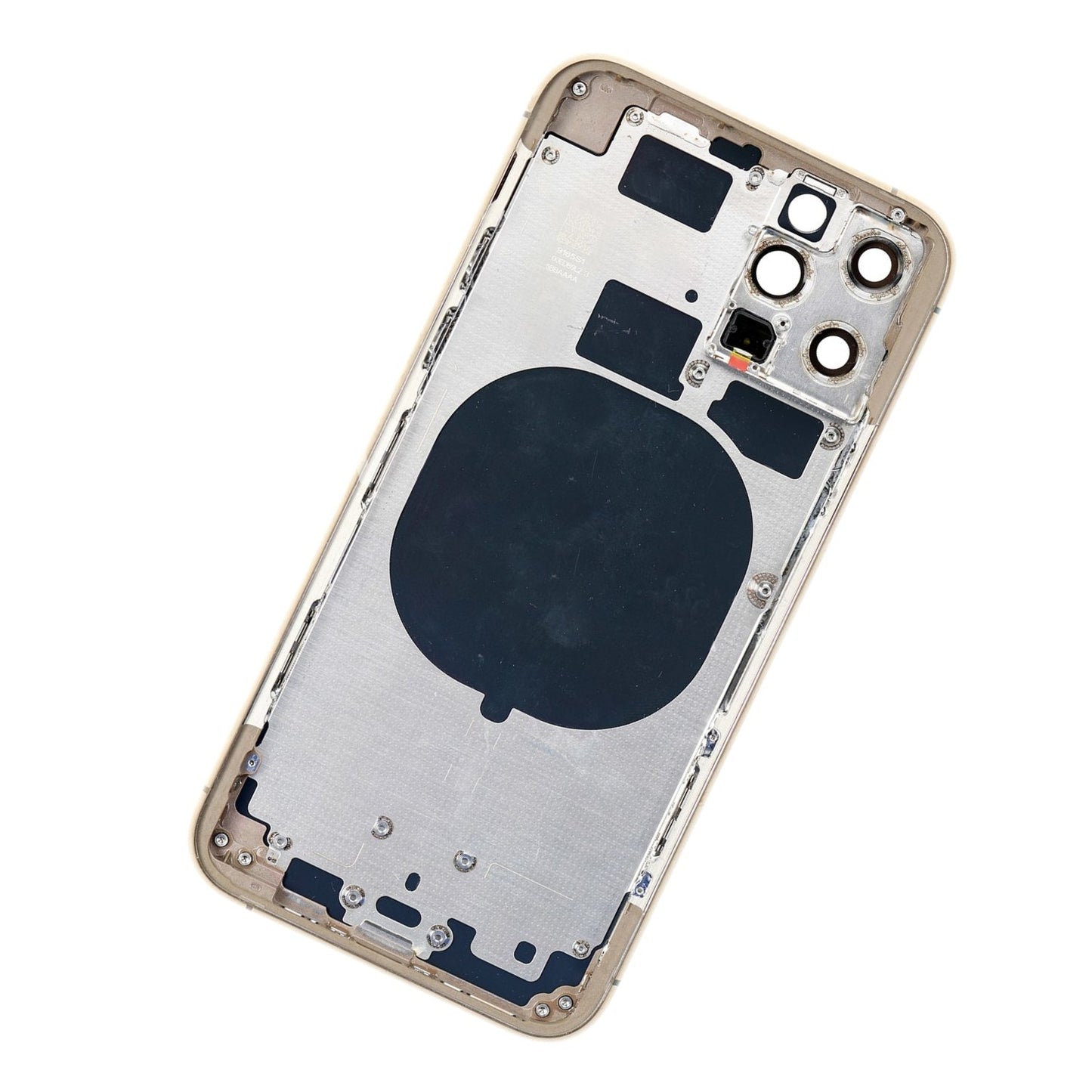 REPLACEMENT FOR IPHONE 11 PRO REAR HOUSING WITH FRAME - GOLD - EXPRESS PARTS -WHOLESALE CELLPHONE REPAIR PARTS