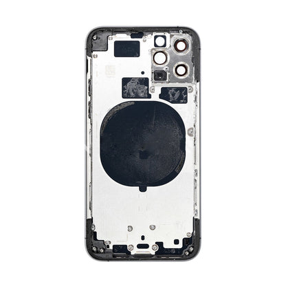 REPLACEMENT FOR IPHONE 11 PRO REAR HOUSING WITH FRAME - MIDNIGHT GREEN - EXPRESS PARTS -WHOLESALE CELLPHONE REPAIR PARTS