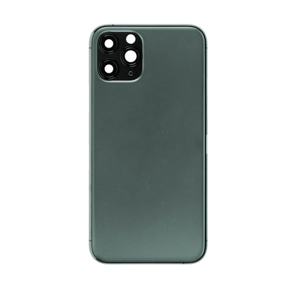 REPLACEMENT FOR IPHONE 11 PRO REAR HOUSING WITH FRAME - MIDNIGHT GREEN - EXPRESS PARTS -WHOLESALE CELLPHONE REPAIR PARTS