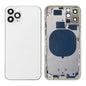 REPLACEMENT FOR IPHONE 11 PRO REAR HOUSING WITH FRAME - SILVER - EXPRESS PARTS -WHOLESALE CELLPHONE REPAIR PARTS