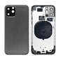 REPLACEMENT FOR IPHONE 11 PRO REAR HOUSING WITH FRAME - SPACE GRAY - EXPRESS PARTS -WHOLESALE CELLPHONE REPAIR PARTS