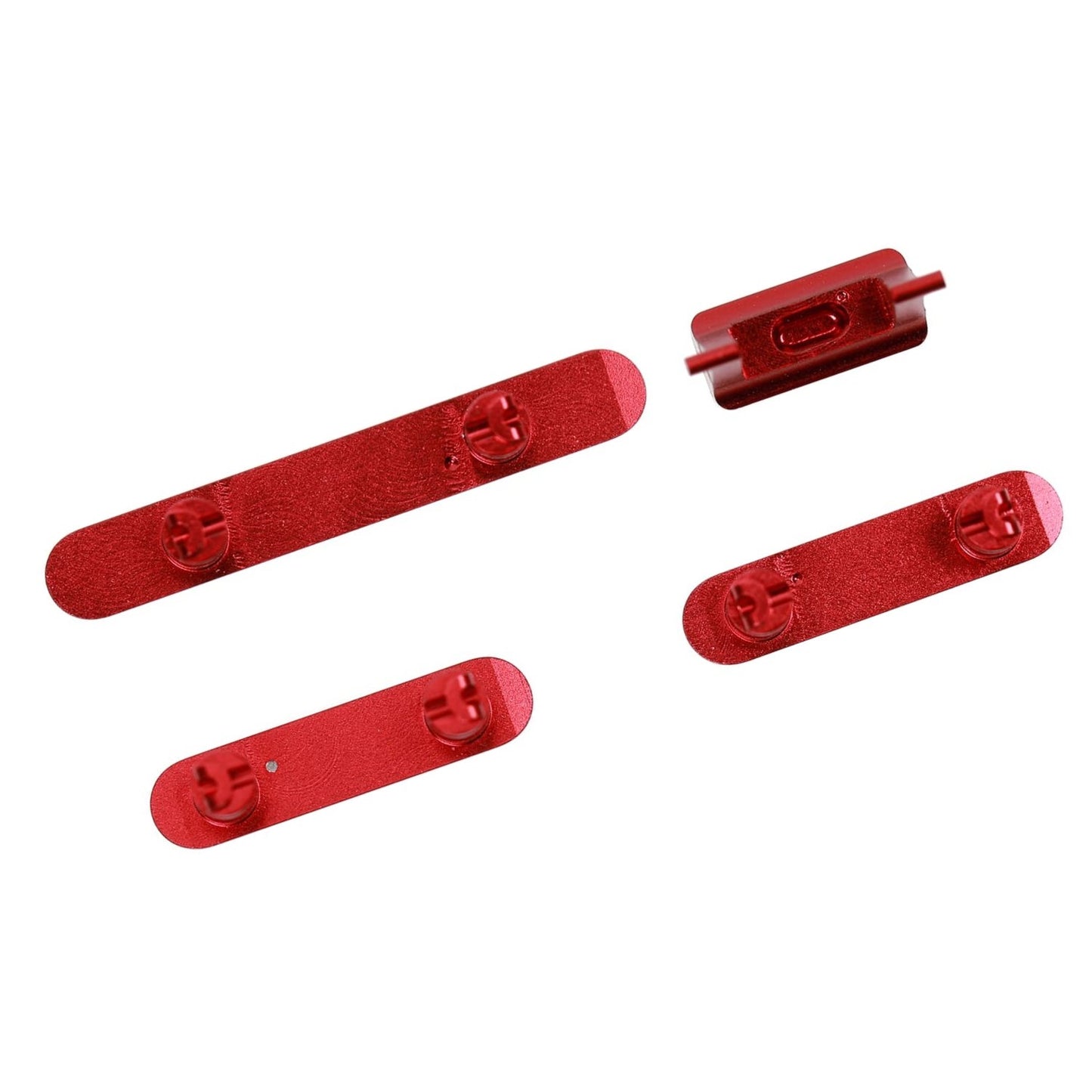 REPLACEMENT FOR IPHONE 11 SIDE BUTTONS SET - RED - EXPRESS PARTS -WHOLESALE CELLPHONE REPAIR PARTS