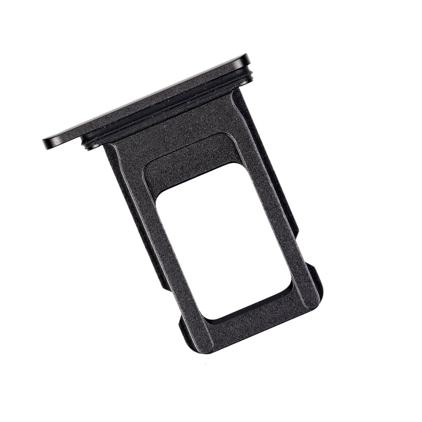 REPLACEMENT FOR IPHONE 11 SINGLE SIM CARD TRAY - BLACK - EXPRESS PARTS -WHOLESALE CELLPHONE REPAIR PARTS