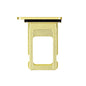 REPLACEMENT FOR IPHONE 11 SINGLE SIM CARD TRAY - YELLOW - EXPRESS PARTS -WHOLESALE CELLPHONE REPAIR PARTS