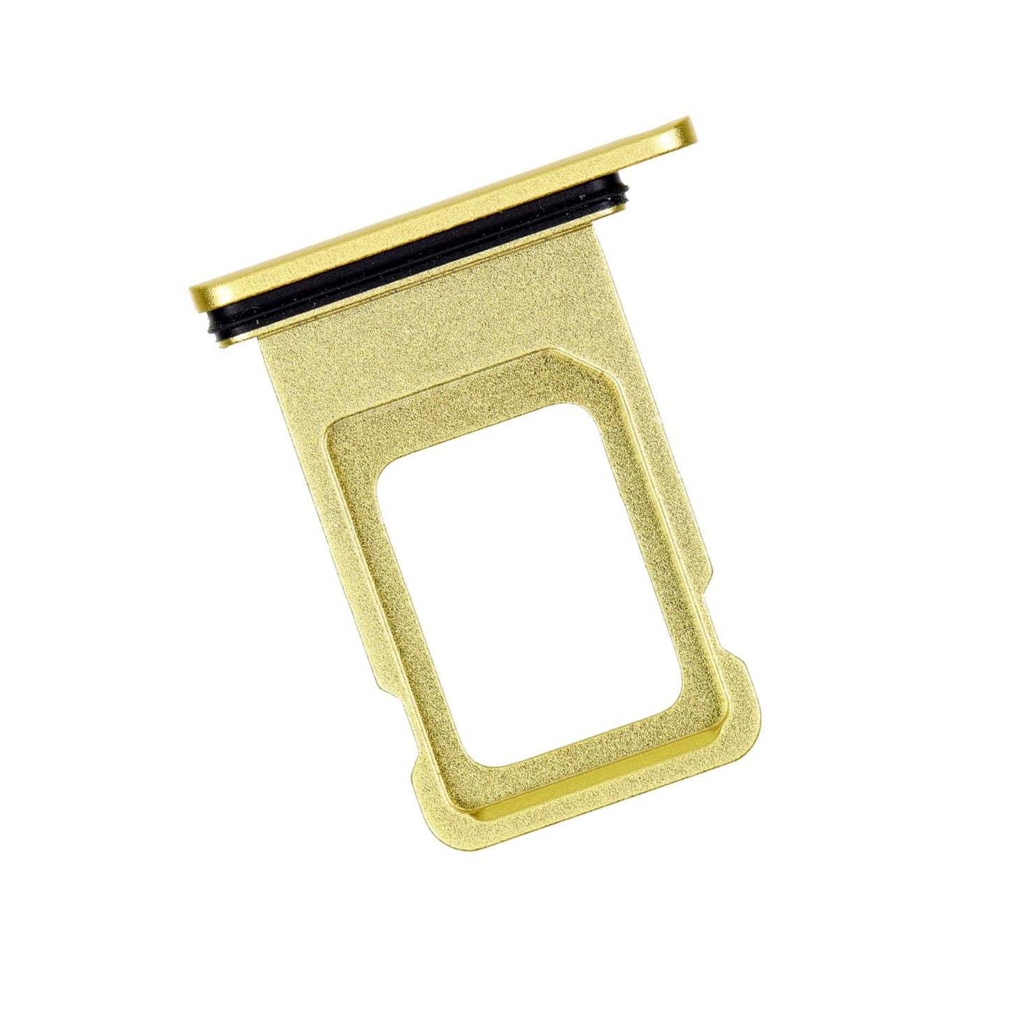 REPLACEMENT FOR IPHONE 11 SINGLE SIM CARD TRAY - YELLOW - EXPRESS PARTS -WHOLESALE CELLPHONE REPAIR PARTS