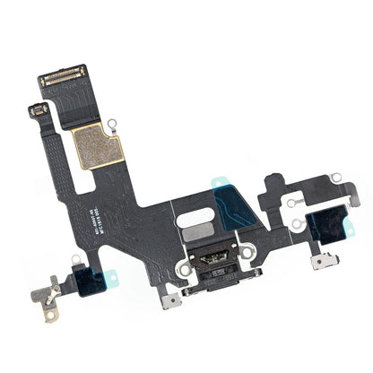 REPLACEMENT FOR IPHONE 11 USB CHARGING FLEX CABLE - BLACK - EXPRESS PARTS -WHOLESALE CELLPHONE REPAIR PARTS