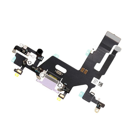 REPLACEMENT FOR IPHONE 11 USB CHARGING FLEX CABLE - PURPLE - EXPRESS PARTS -WHOLESALE CELLPHONE REPAIR PARTS