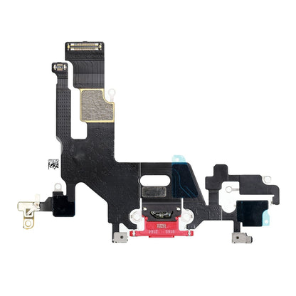 REPLACEMENT FOR IPHONE 11 USB CHARGING FLEX CABLE - RED - EXPRESS PARTS -WHOLESALE CELLPHONE REPAIR PARTS