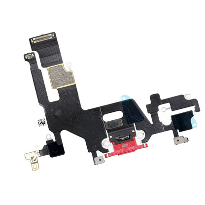 REPLACEMENT FOR IPHONE 11 USB CHARGING FLEX CABLE - RED - EXPRESS PARTS -WHOLESALE CELLPHONE REPAIR PARTS