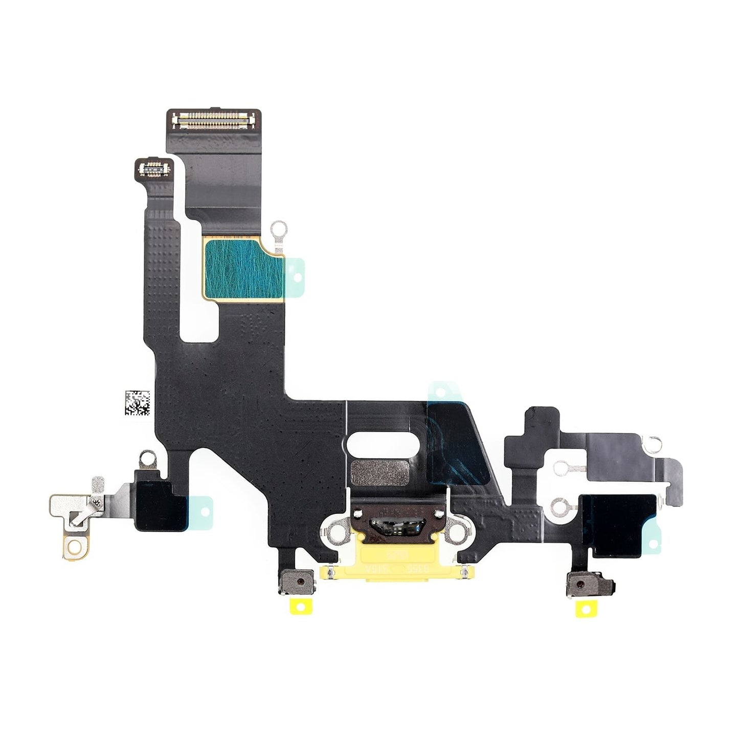 REPLACEMENT FOR IPHONE 11 USB CHARGING FLEX CABLE - YELLOW - EXPRESS PARTS -WHOLESALE CELLPHONE REPAIR PARTS