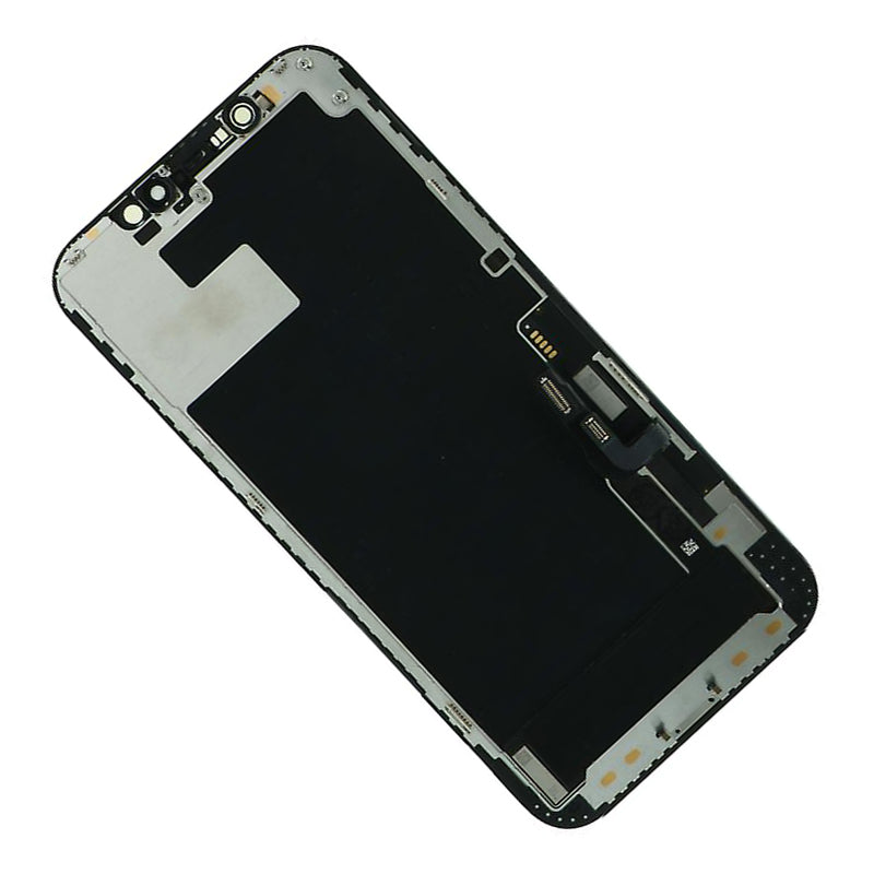 REPLACEMENT FOR IPHONE 12/12 PRO OLED SCREEN DIGITIZER ASSEMBLY - BLACK