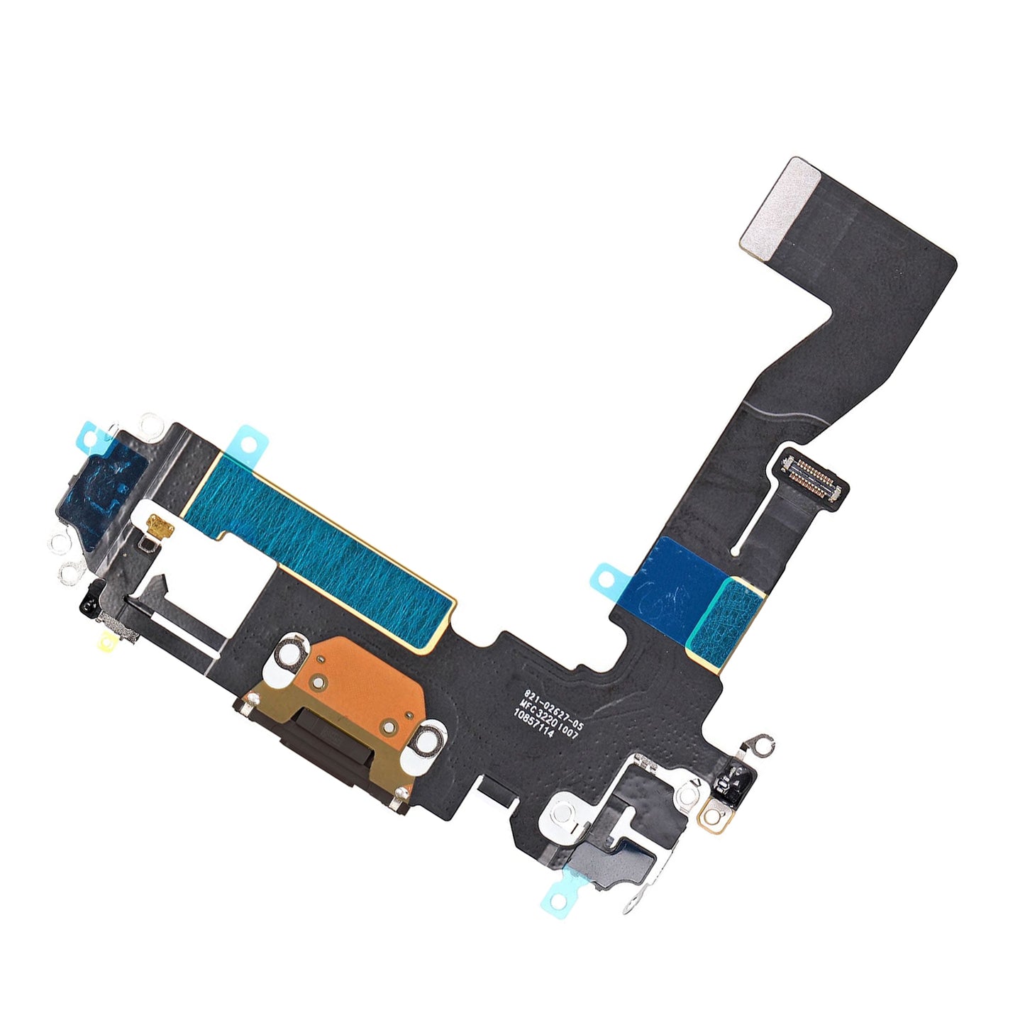 REPLACEMENT FOR IPHONE 1212 PRO USB CHARGING FLEX CABLE - BLACK