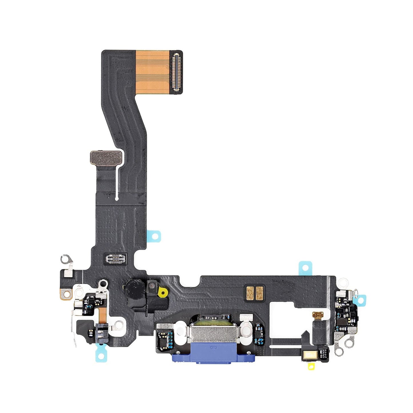 REPLACEMENT FOR IPHONE 12/12 PRO USB CHARGING FLEX CABLE - BLUE