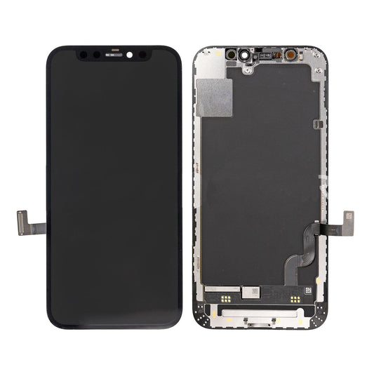 REPLACEMENT FOR IPHONE 12 MINI OLED SCREEN DIGITIZER ASSEMBLY - BLACK