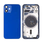 REPLACEMENT FOR IPHONE 12 MINI REAR HOUSING WITH FRAME - BLUE