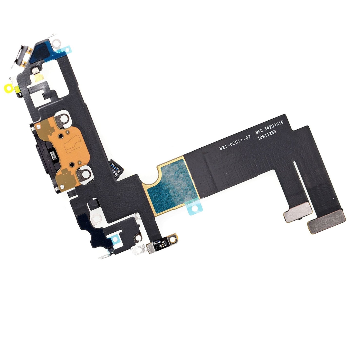 REPLACEMENT FOR IPHONE 12 MINI USB CHARGING FLEX CABLE - BLACK