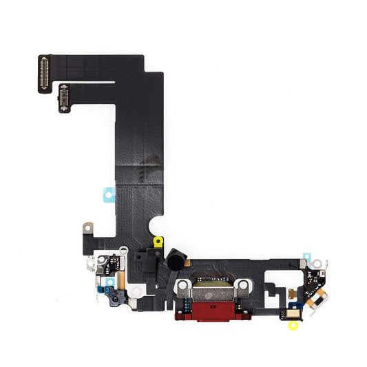 REPLACEMENT FOR IPHONE 12 MINI USB CHARGING FLEX CABLE - RED