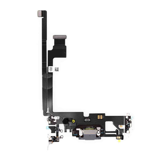 REPLACEMENT FOR IPHONE 12 PRO MAX USB CHARGING FLEX CABLE - GRAPHITE