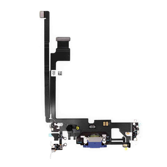 REPLACEMENT FOR IPHONE 12 PRO MAX USB CHARGING FLEX CABLE - PACIFIC BLUE