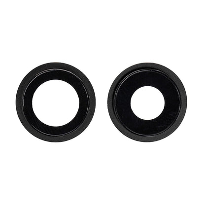 REPLACEMENT FOR IPHONE 12 REAR CAMERA HOLDER WITH LENS - BLACK