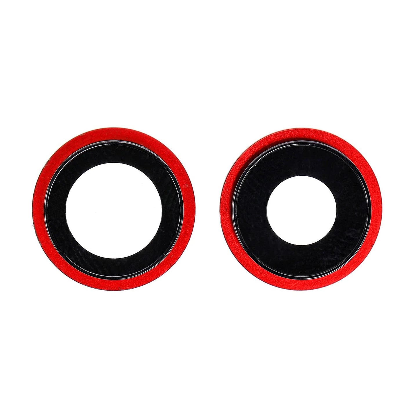 REPLACEMENT FOR IPHONE 12 REAR CAMERA HOLDER WITH LENS - RED