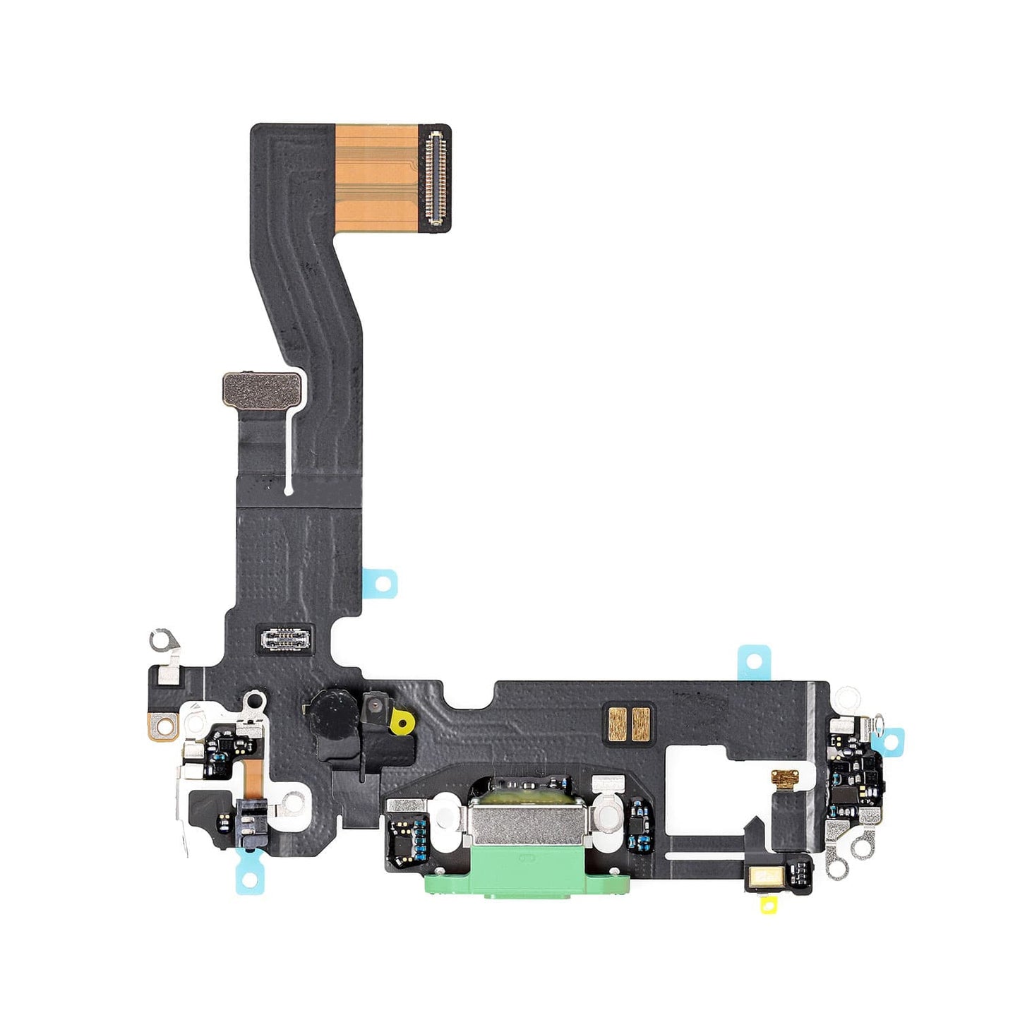 REPLACEMENT FOR IPHONE 12 USB CHARGING FLEX CABLE - GREEN