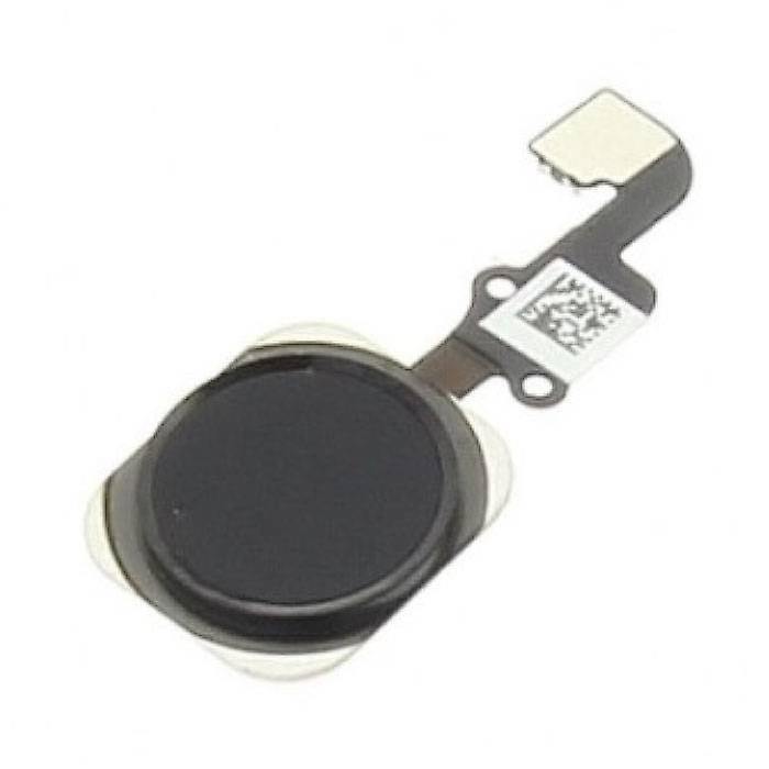 REPLACEMENT FOR IPHONE 6/6 PLUS HOME BUTTON ASSEMBLY - BLACK - EXPRESS PARTS -WHOLESALE CELLPHONE REPAIR PARTS