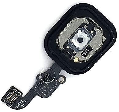 REPLACEMENT FOR IPHONE 6/6 PLUS HOME BUTTON ASSEMBLY - BLACK - EXPRESS PARTS -WHOLESALE CELLPHONE REPAIR PARTS