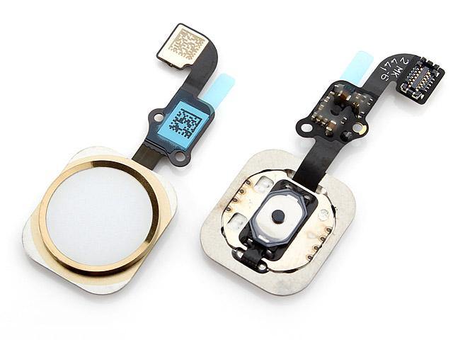 REPLACEMENT FOR IPHONE 6/6 PLUS HOME BUTTON ASSEMBLY - GOLD - EXPRESS PARTS -WHOLESALE CELLPHONE REPAIR PARTS